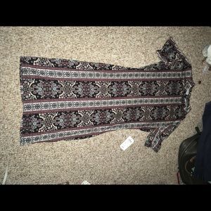 Bohemian bodicon dress